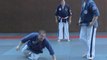 Uchi mata gari en makikomi en Toreikan-Budo