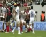Rugby Top 14 - Maestri et  Gorgodze (vidéo bagarre)