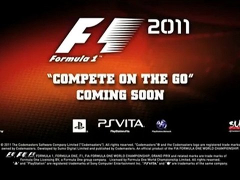 F1 2011 - PS Vita Trailer