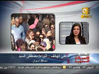 محافظ أسوان: إقبال كثيف ومظهر حضاري في لجان الاستفتاء