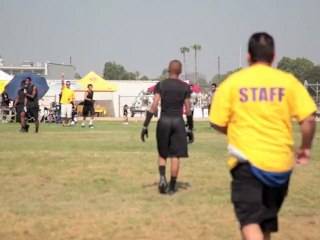 Jack Graham throws in 7 on 7 tournament
