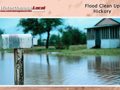 Hickory Flood Clean Up ~~ Basement Water Extraction