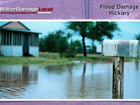 Hickory Flood Damage - Water Repair Available