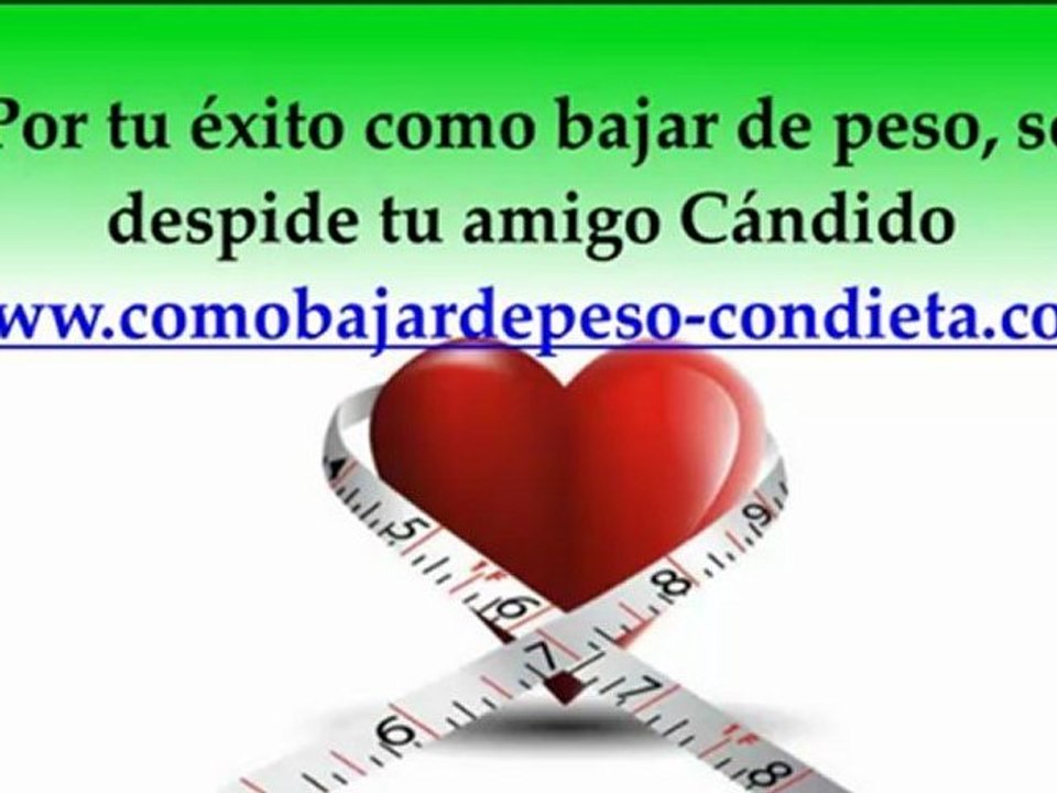 Siete consejos saludables para bajar de peso