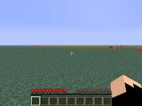 Minecraft / visite d'une map plate