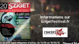 Direct Star, Concertlive.fr et Sziget