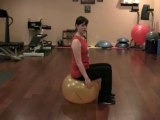 Pelvic Tilt On Stability Ball - Personal Training Exercise of the Day
