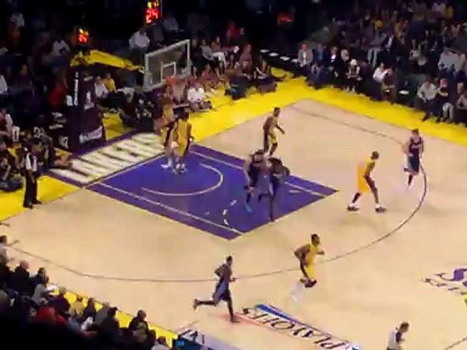 defense ! let's go Lakers !