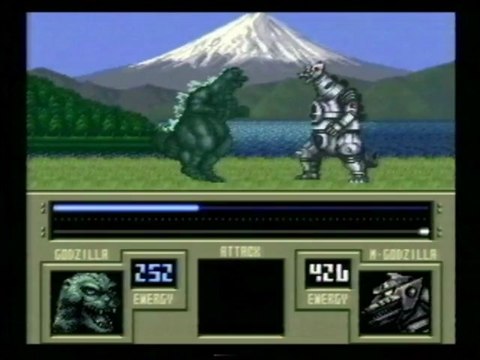 Classic Game Room - SUPER GODZILLA for Super Nintendo