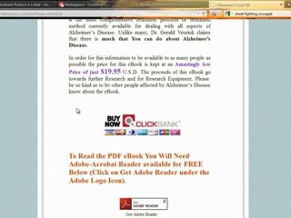 Alzheimer Cure Download Instructions