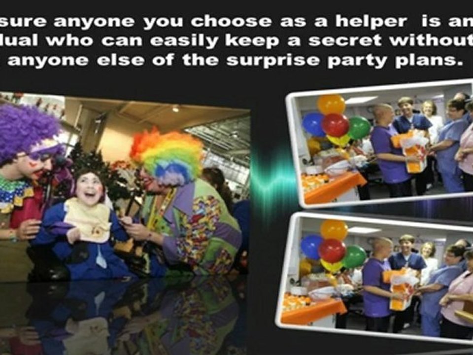 Surprise Party Planning