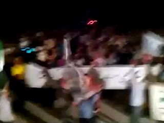 Syria فري برس حلب مظاهرةاحرار السفيرة نصرة للرستن الحرة 14  5  2012 Aleppo