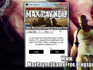 Download Max Payne 3 Game Crack + Keygen Free!!