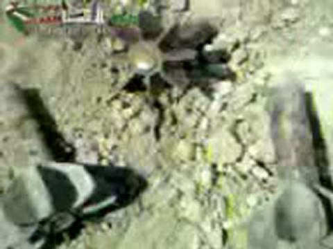 Syria فري برس ريف دمشق دير العصافير اثار القصف على دير العصافير 14 5 2012 Damascus