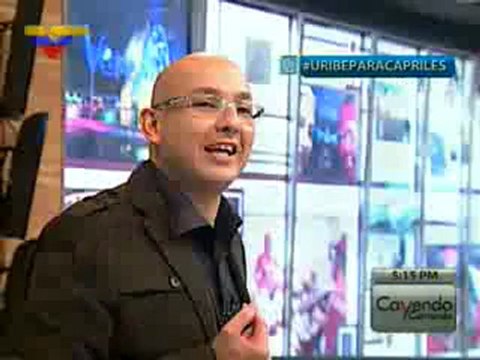 (VÍDEO) Cayendo y Corriendo del día lunes 14.05.2012 1/2