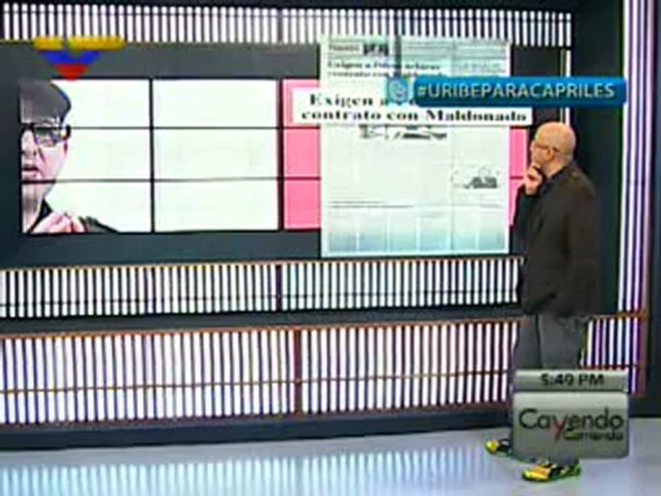 (VÍDEO) Cayendo y Corriendo del día lunes 14.05.2012  2/2