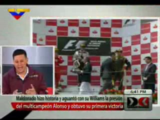 (VÍDEO) DANDO Y DANDO Cuando Luis Chataing se burlaba de Pastor Maldonado: “Espero que sean pilotos de bicicletas…”