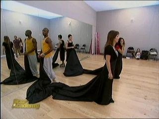 Hélène Ségara aux répétitions