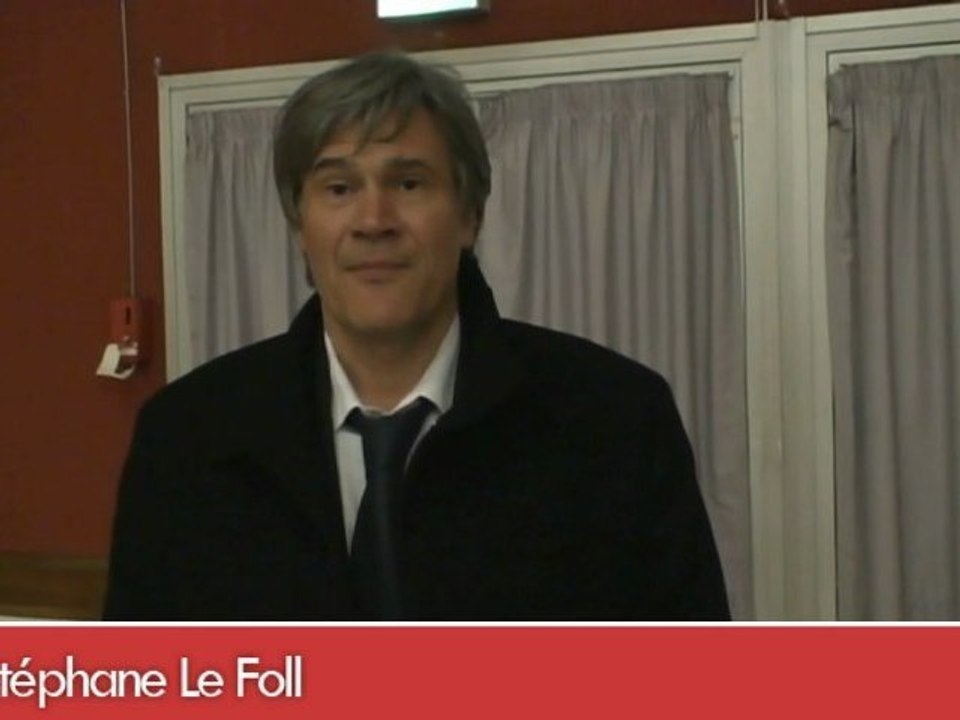 Stéphane Le Foll avec Sophie Errante