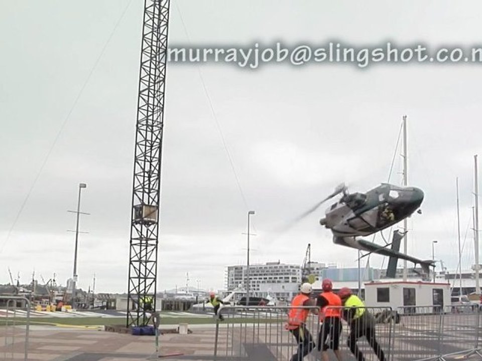 Crash de l'hélicoptère à Auckland (HD Version)