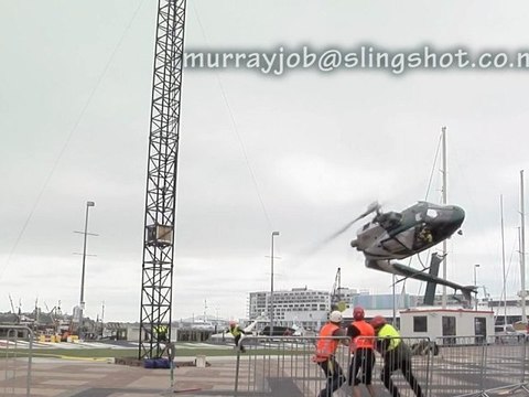 Crash de l'hélicoptère à Auckland (HD Version)