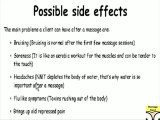 Possible Side Effects After Receiving a Massage