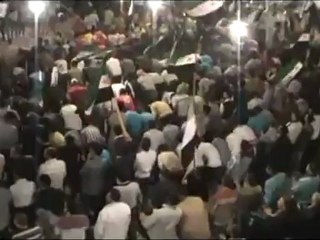 Syria فري برس ريف حلب   دارةعزة   مظاهرة مسائية رائعة 14 5 2012 ج 1 Aleppo