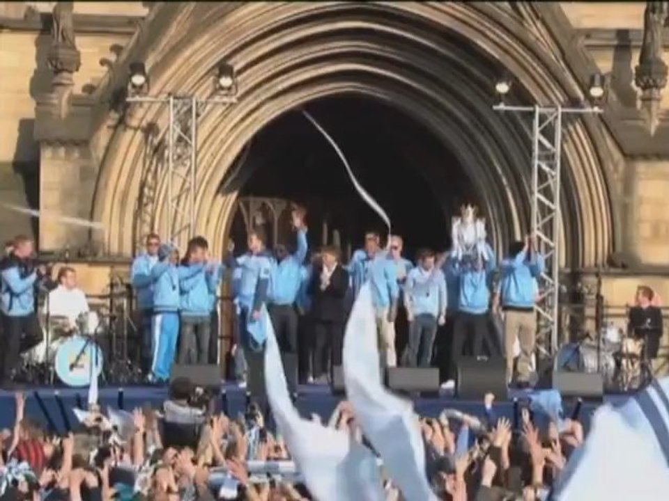 City feiert in Manchester
