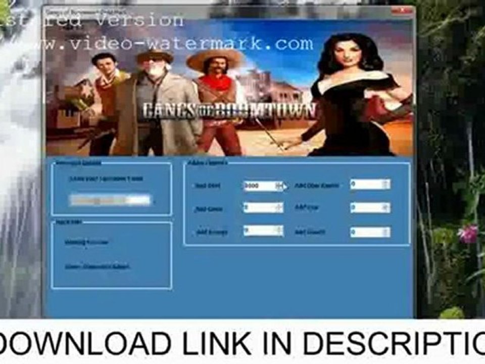 Gangs of Boomtown Coins and Gold Cheat Hack Working May 2012 - download link in description