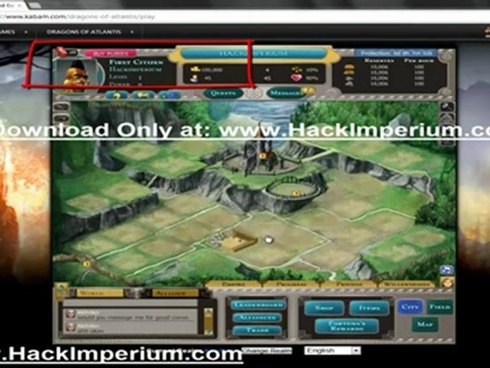 Dragons of Atlantis [ Hack Cheat ] FREE Download May 2012 Update