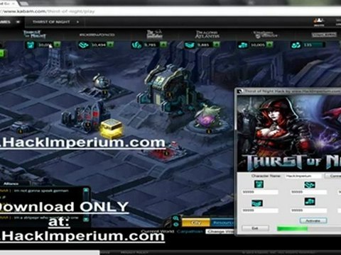 Thirst of Night ( Hack Cheat ) FREE Download May 2012 Update