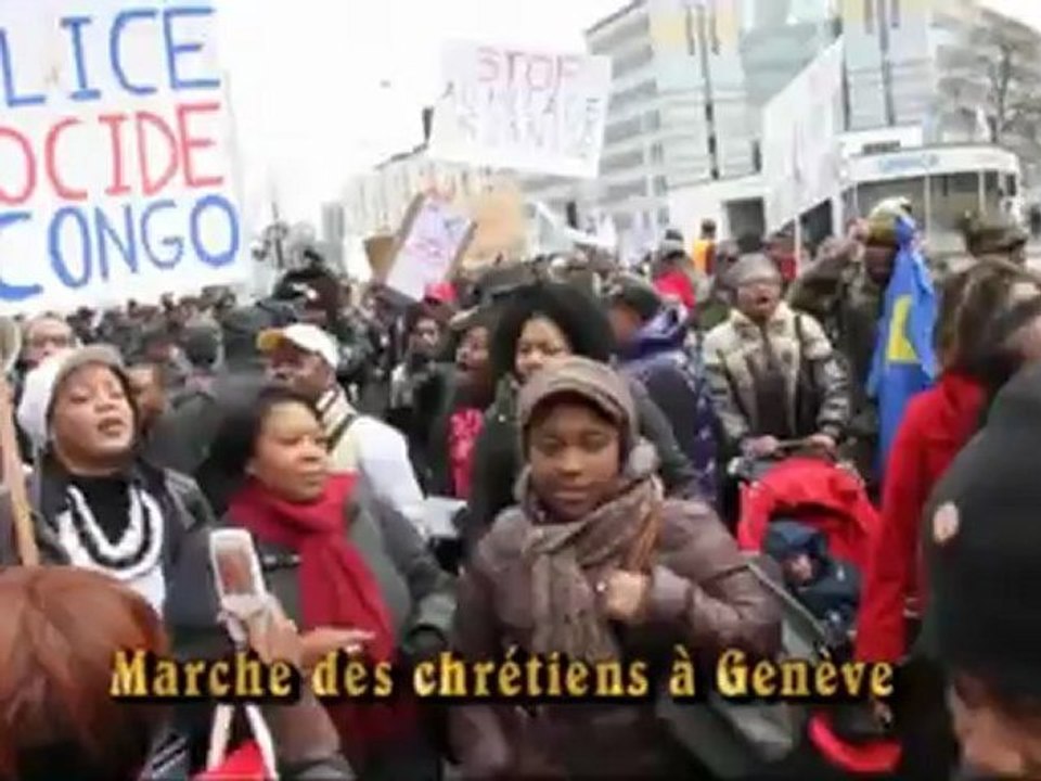 MARCHE DES CHRETIENS A GENEVE
