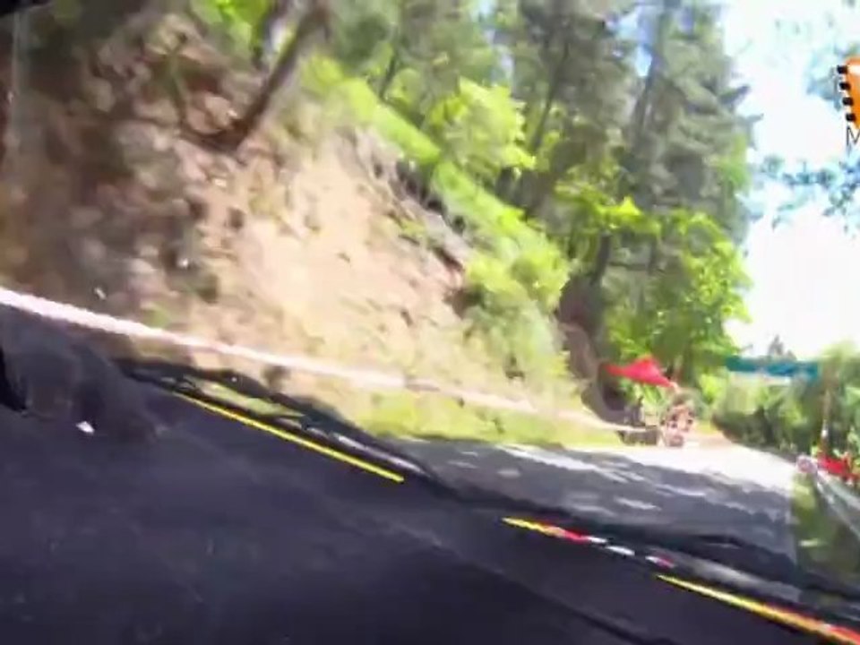 Cámara interior M.Maldonado (Seat Córdoba WRC) - Subida al Fito 2011