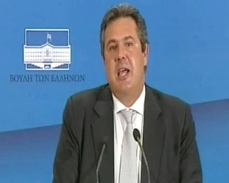 Καμμένος: Ο Σαμαράς θέλει εκλογές για να γίνει πρωθυπουργός