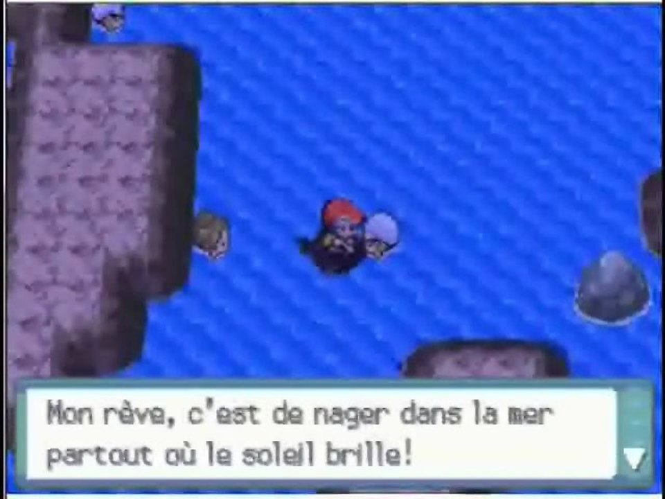 Pokémon Perle walkthrough ,41) Le grand bleu