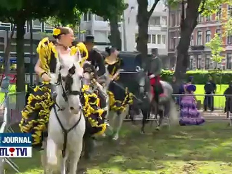 La campagne s'invite dans le centre-ville de Liège, pour un dimanche sans voitures. - Sujet par sujet - RTL Vidéos