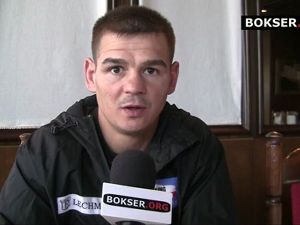 Krzysztof Rogowski przed galą "Poznań Boxing Night"