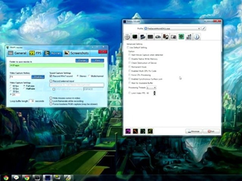 [Tutoriel] Logiciels de capture - Fraps, Dxtory...