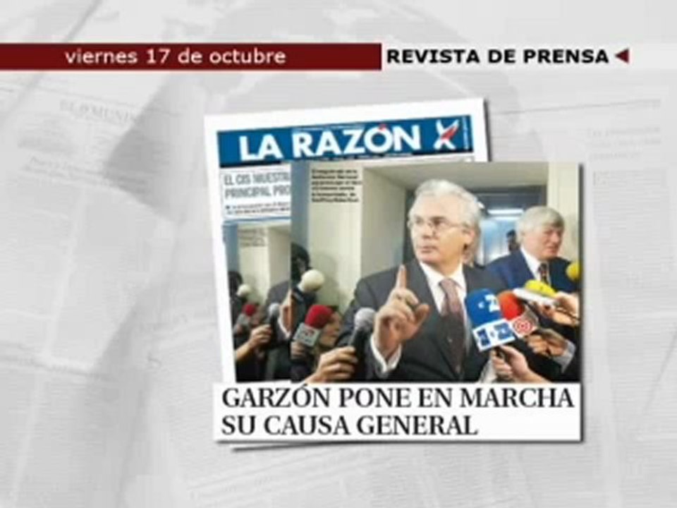 Revista de prensa 17/10/08