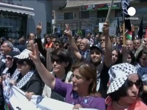 Les Palestiniens commémorent la Nakba , la catastrophe