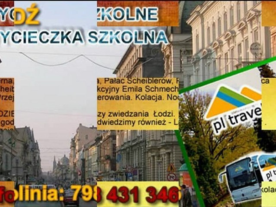 Wycieczki dla firm / wycieczka szkolna  - Łódź