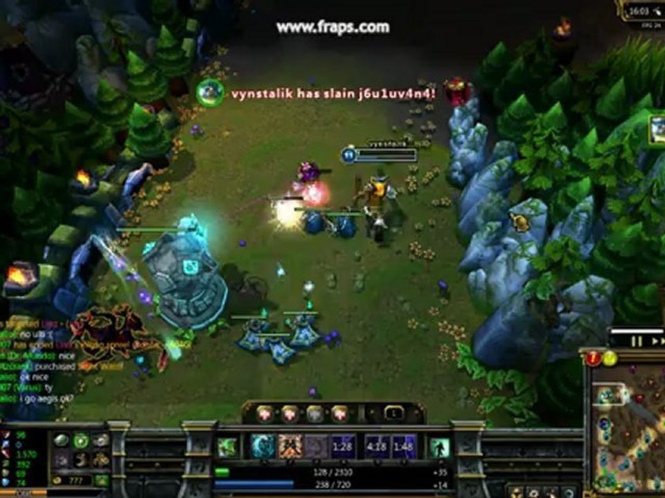 olaf brain cho gath tower dive