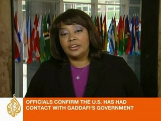 US sends 'time to quit' message to Gaddafi