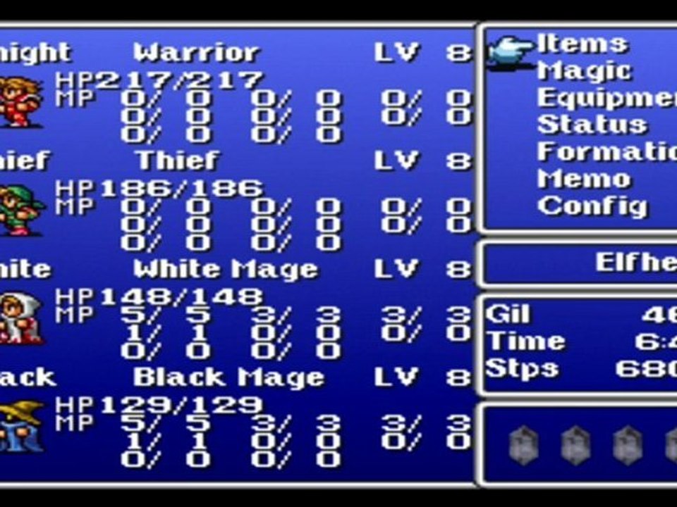 Let's Play Final Fantasy [Blind] (German) Part 7 - der Schlafende Prinz