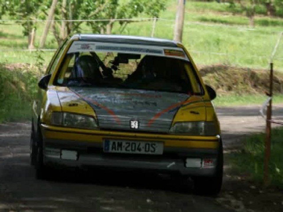 camera embarque rallye du chasselas  2012