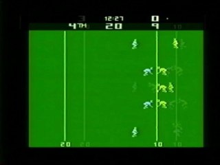Classic Game Room - REALSPORTS FOOTBALL for Atari 2600