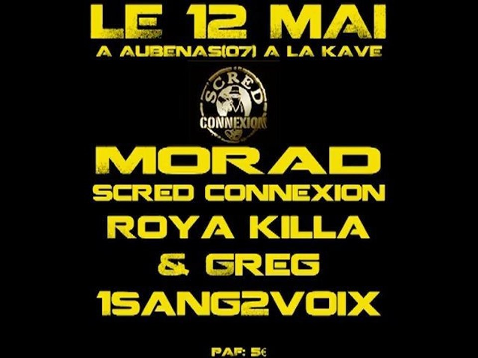 MORAD une journée comme tant d'autres live à la kave libre à Aubenas