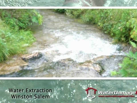 Wintson Salem Water Extraction ••• Damage Repair Company