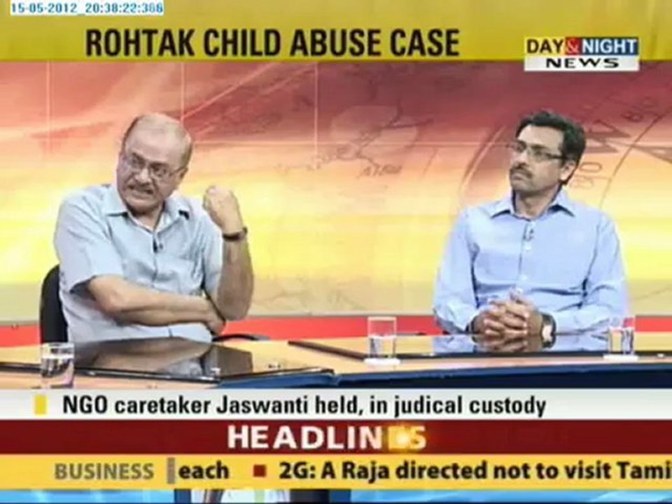 Prime Rohtak Child Abuse Case 15 May 2012 Part 1