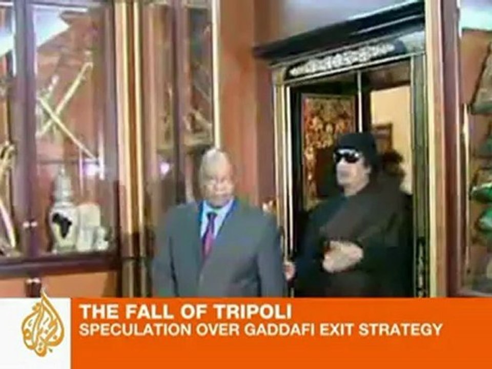 Where is Muammar Gaddafi?